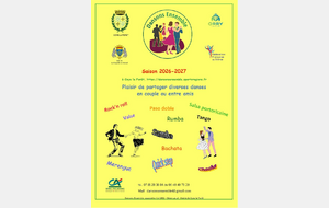 cours de danse 2025/2026