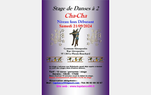 Stage Chacha au Plessis Bouchard