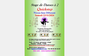 Stage Quickstep au Plessis Bouchard