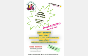 Téléthon - Soirée dansante à Coye la Forêt