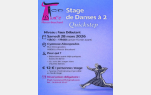 Stages Quickstep Plessis-Bouchard