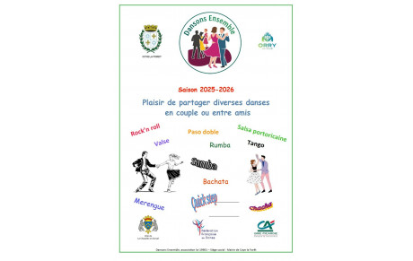 cours de danse 2025/2026