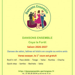 cours de danse 2026/2027