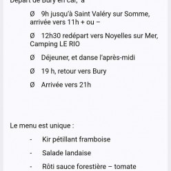 Voyage - animation dansante - Bury