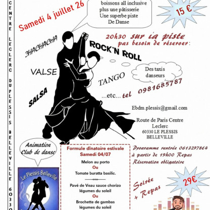 Animations dansantes extérieures